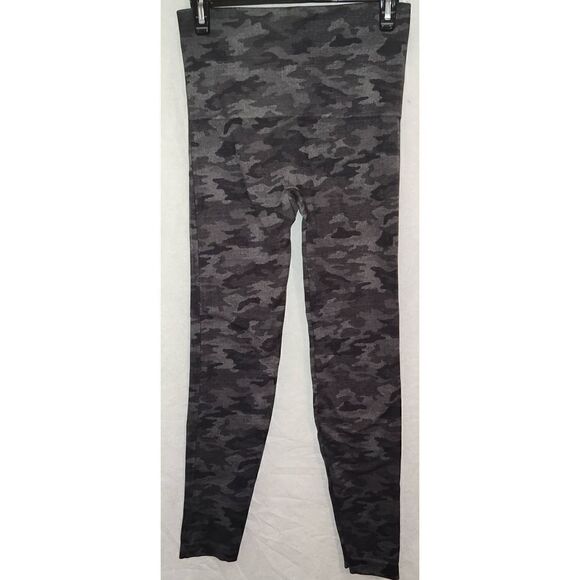 Spanx Leggings Leggings Camo Size Large #Fl3515 Color: Gray - Picture 1 of 4